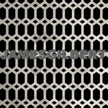 Perforated Hexalong Bright Nickel Decorative Grille